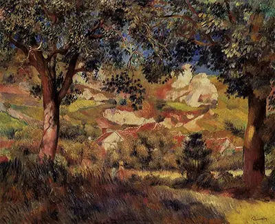 Landscape in La Roche Guyon Pierre-Auguste Renoir